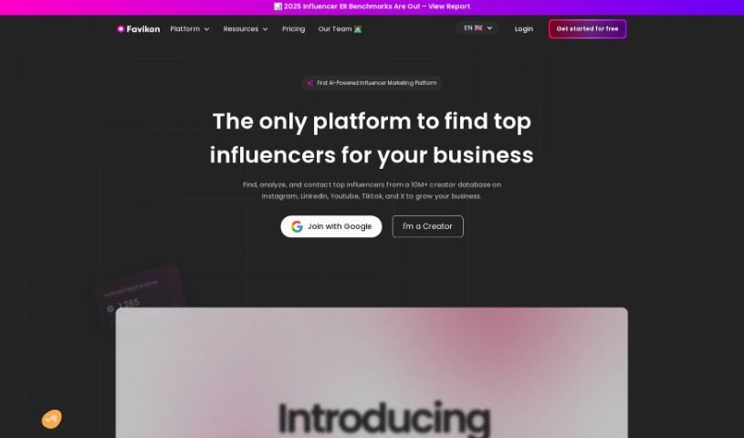 Screenshot of Favikon