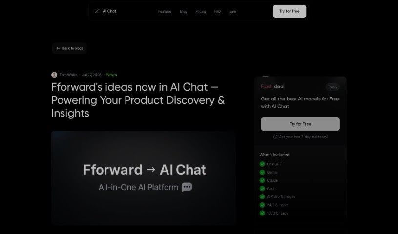 Screenshot of Fforward