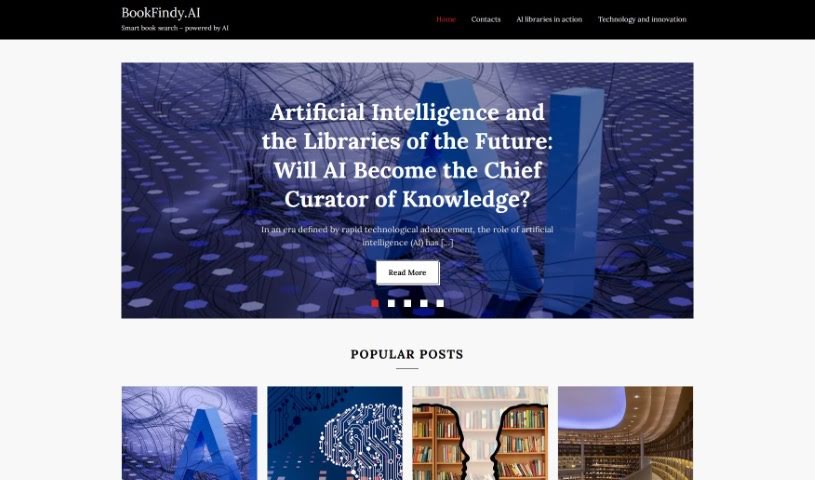 Screenshot of Find Your Next Book