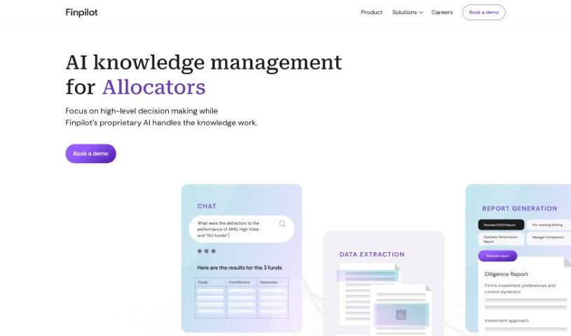 Screenshot of Finpilot