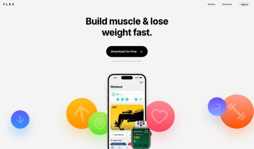 Screenshot of Flex Ai