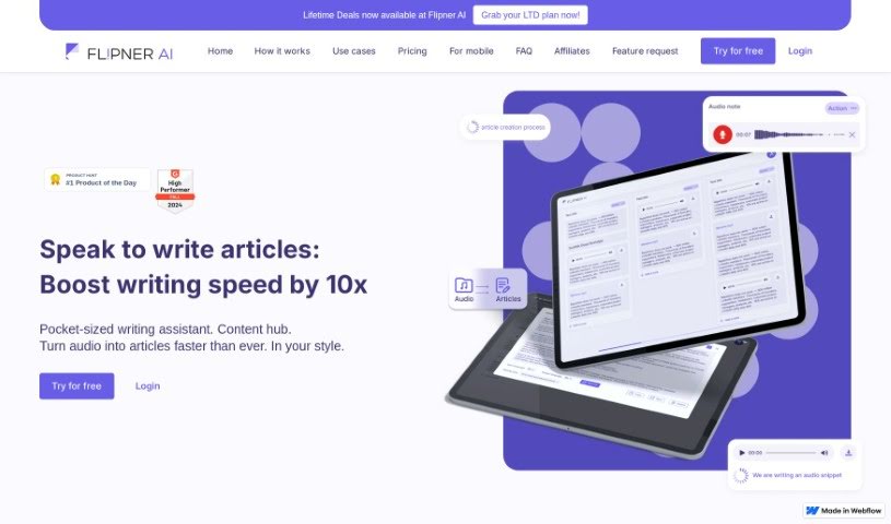 Screenshot of Flipner