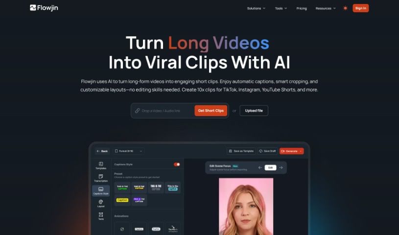 Screenshot of Flowjin