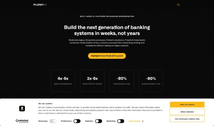 Screenshot of Flowxai