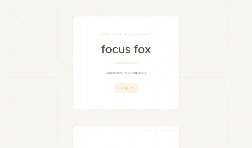 Screenshot of Focus Fox