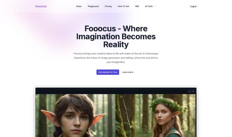 Screenshot of Fooocus