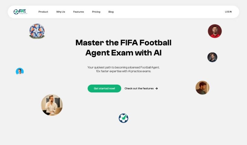 Screenshot of FootAgentExam