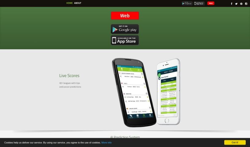 Screenshot of Football Ai