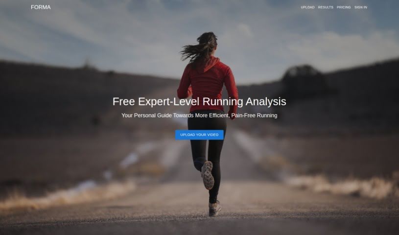 Screenshot of Forma Run