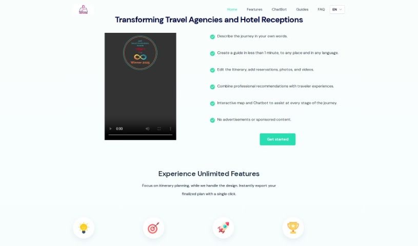 Screenshot of Free Plan Tour