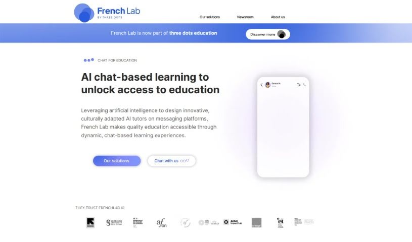 Screenshot of FrenchLab IO