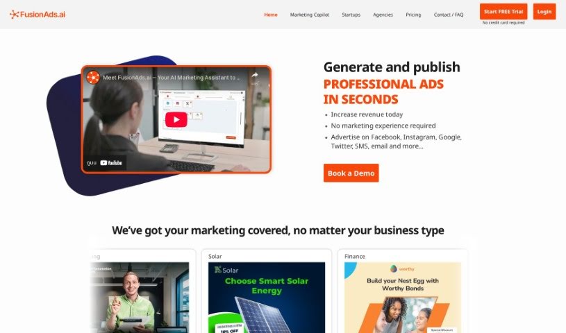 Screenshot of Fusionos