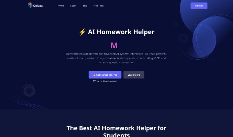 Screenshot of Geleza