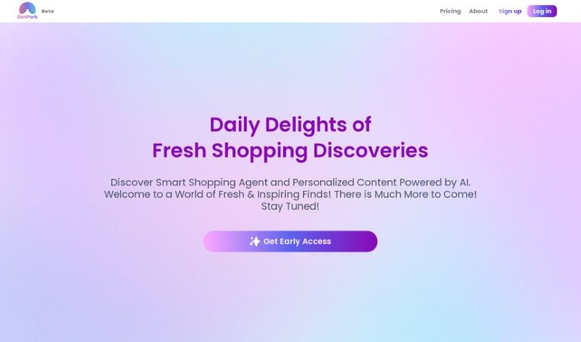 Screenshot of Genpark