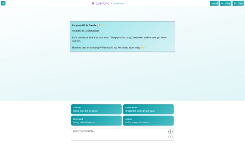 Screenshot of Gentlegossip