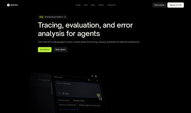 Screenshot of Gentrace