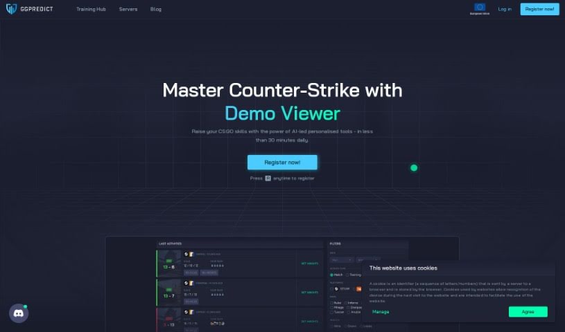 Screenshot of Ggpredict.io