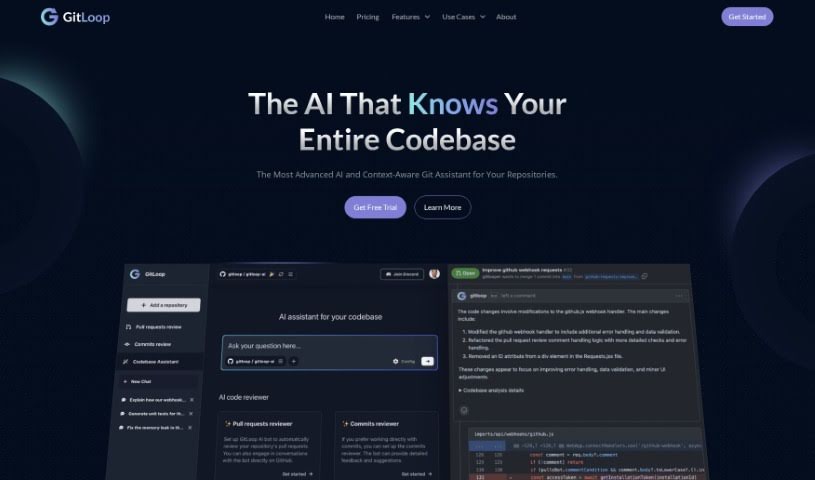 Screenshot of Gitloop