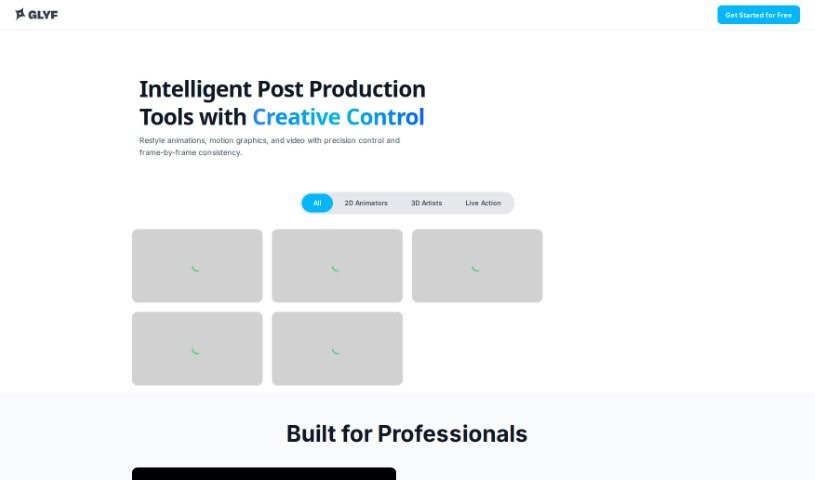 Screenshot of Glyf.space