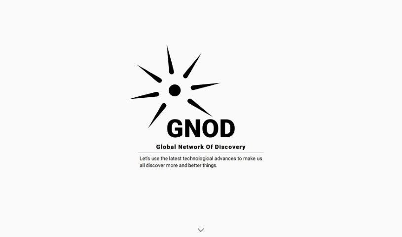 Screenshot of Gnod