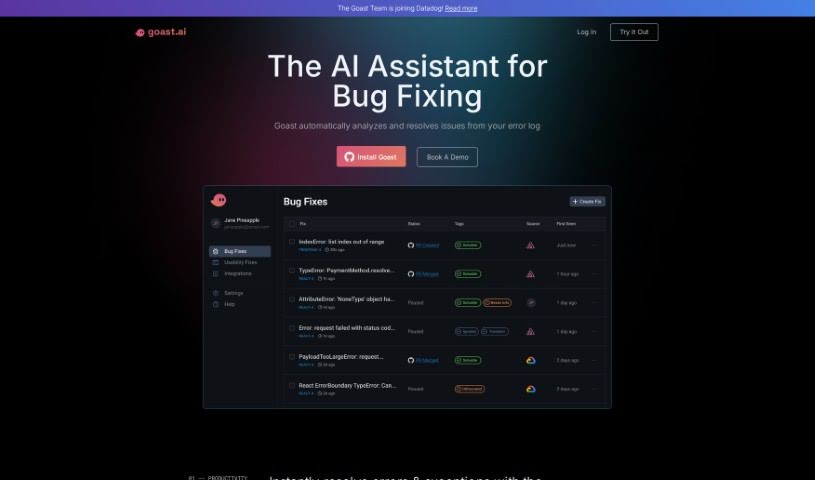 Screenshot of Goastvs