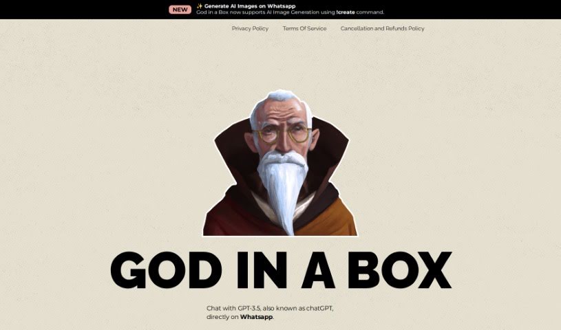 Screenshot of God In A Box