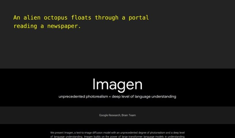 Screenshot of Google Imagen