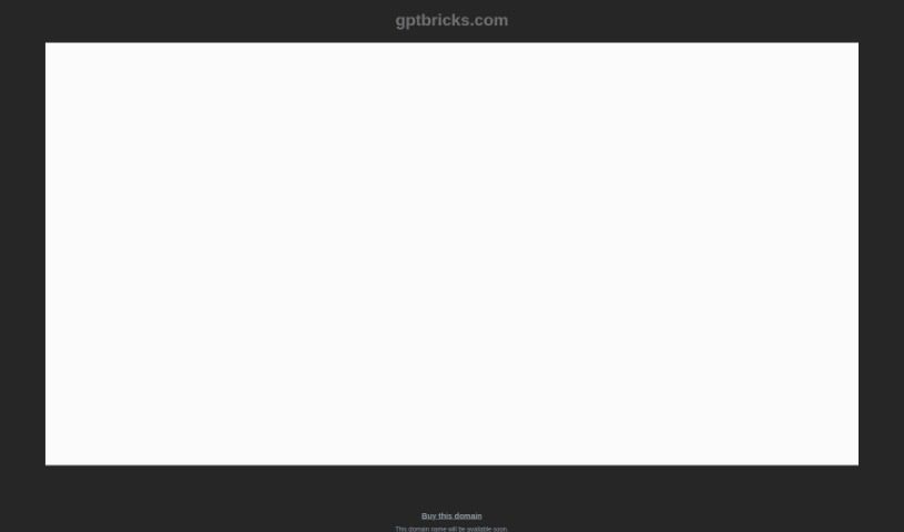 Screenshot of Gptbricks