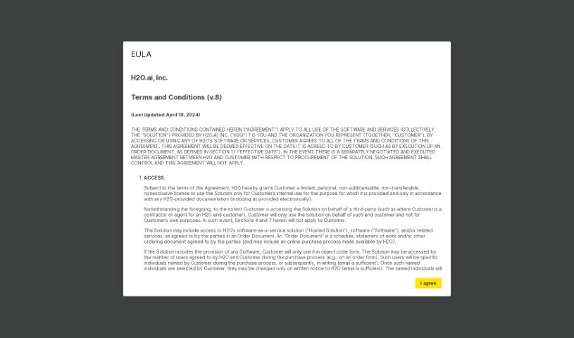 Screenshot of H2Ogpt