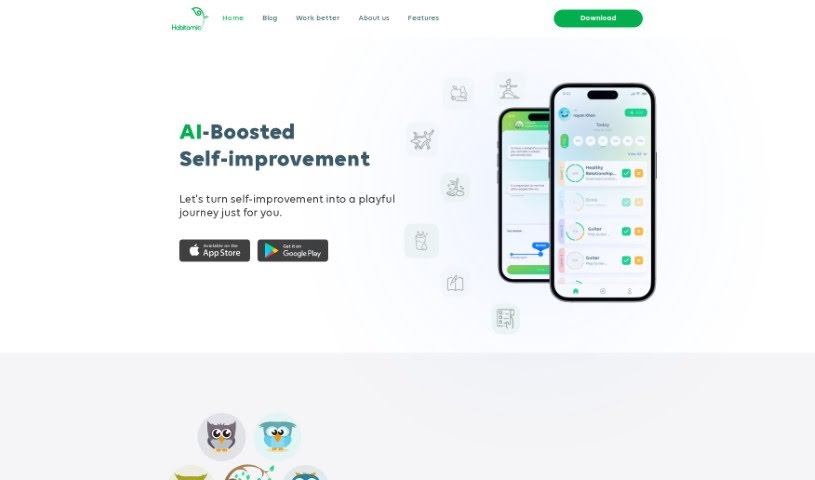 Screenshot of Habitomic