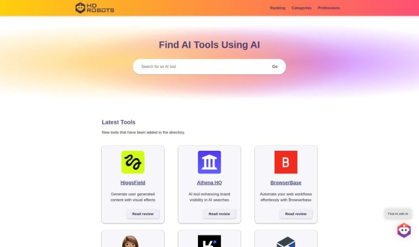 Screenshot of Hdrobots