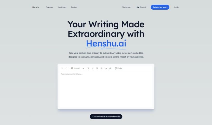 Screenshot of Henshu