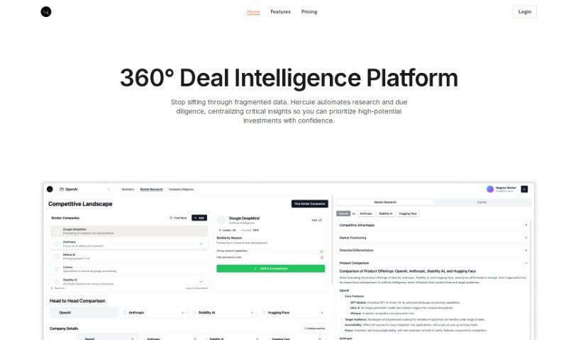 Screenshot of Hercule