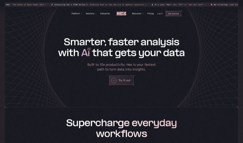 Screenshot of Hex Magic AI
