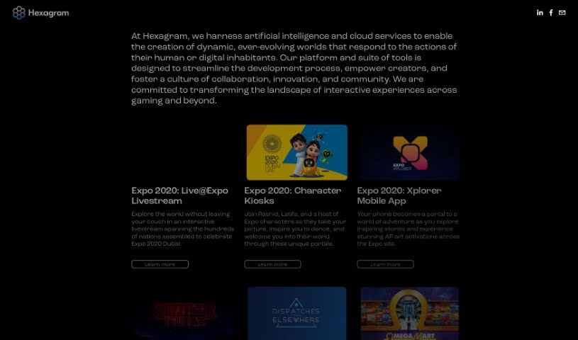 Screenshot of Hexagram