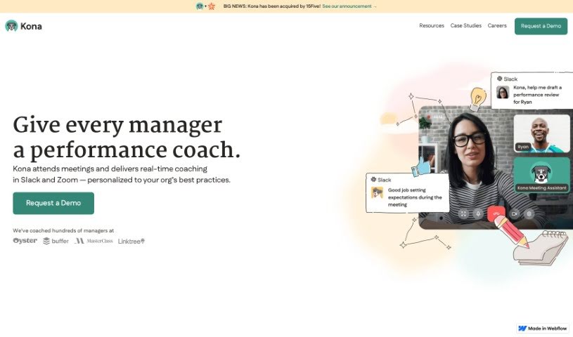 Screenshot of HeyKona