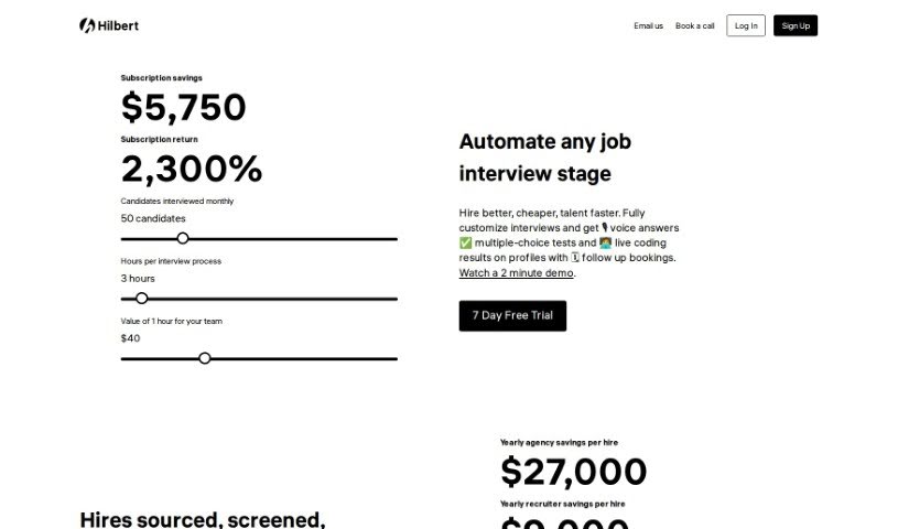 Screenshot of Hilbert
