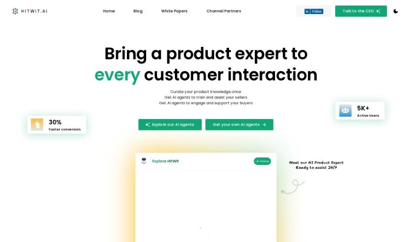 Screenshot of Hitwit