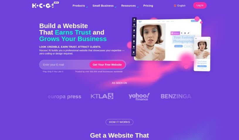 Screenshot of Hocoos