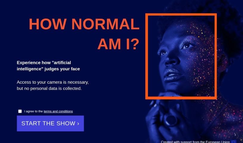 Screenshot of How normal am I?