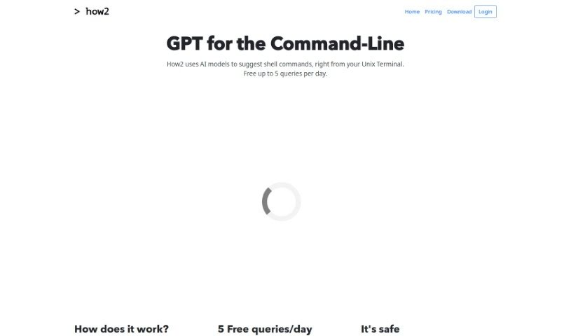 Screenshot of How2Terminal