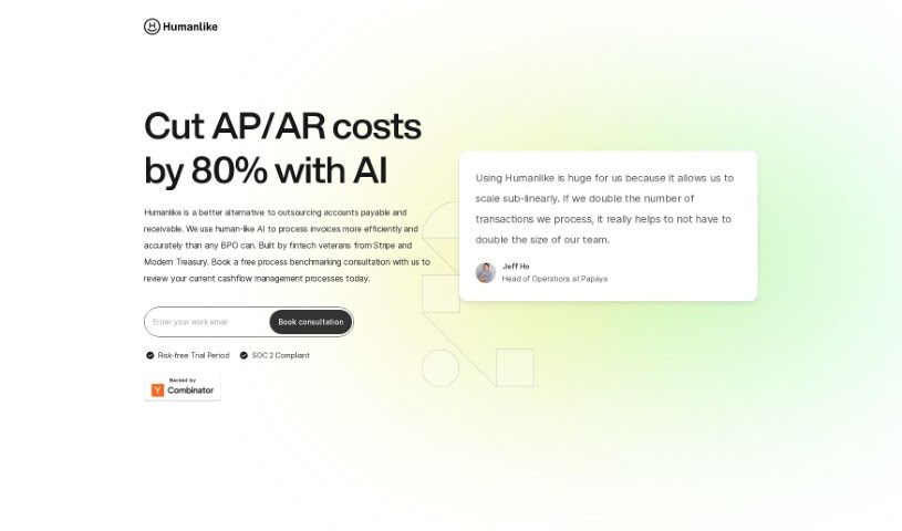 Screenshot of Humanlike