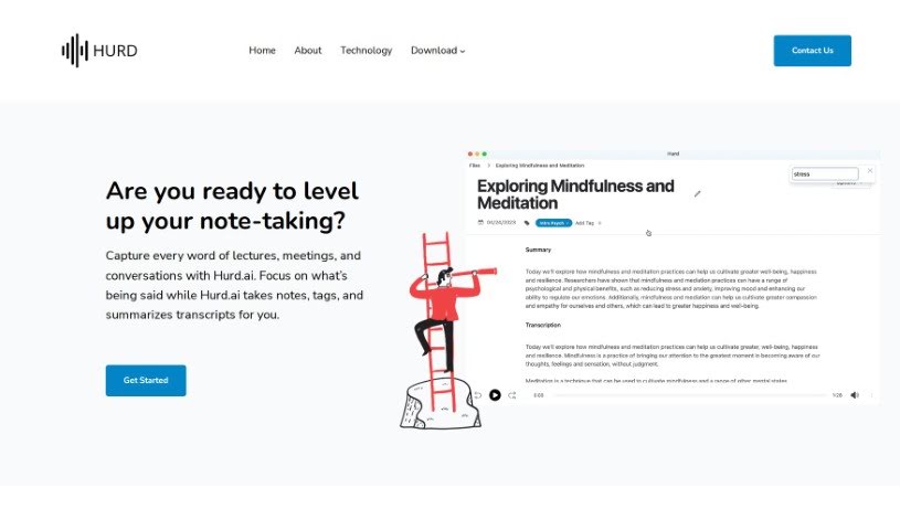 Screenshot of Hurd AI