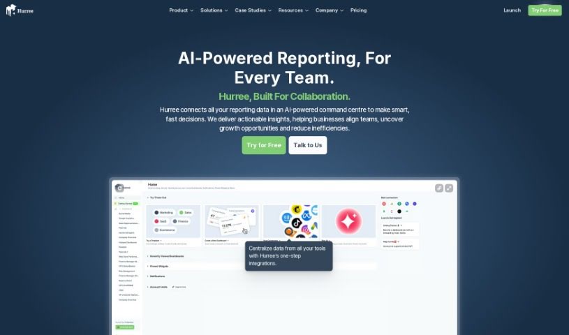 Screenshot of Hurree