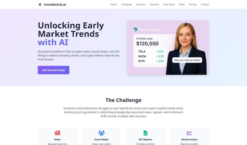 Screenshot of HypeIndex