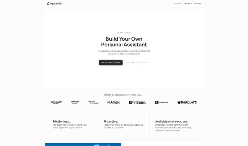Screenshot of Hyperaide