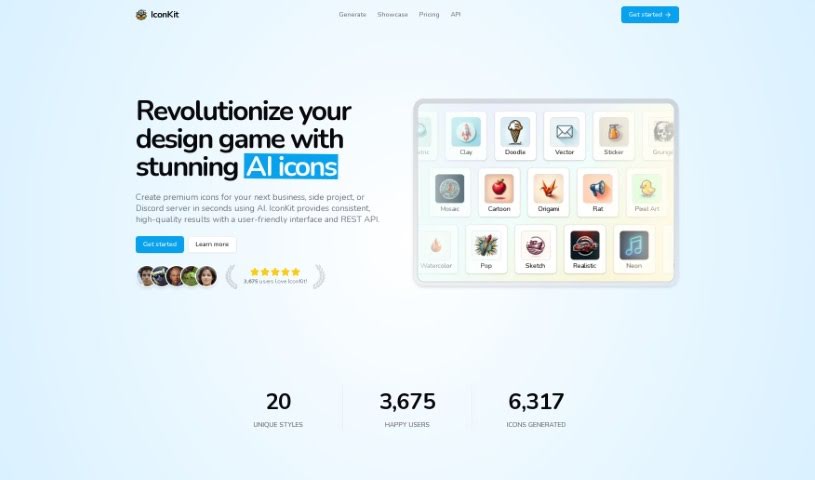 Screenshot of Iconkit