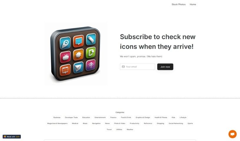 Screenshot of Iconmaker