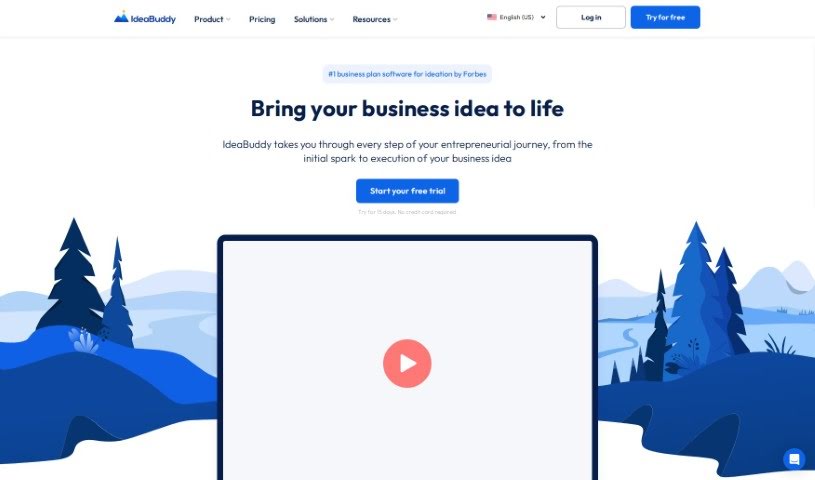 Screenshot of IdeaBuddy