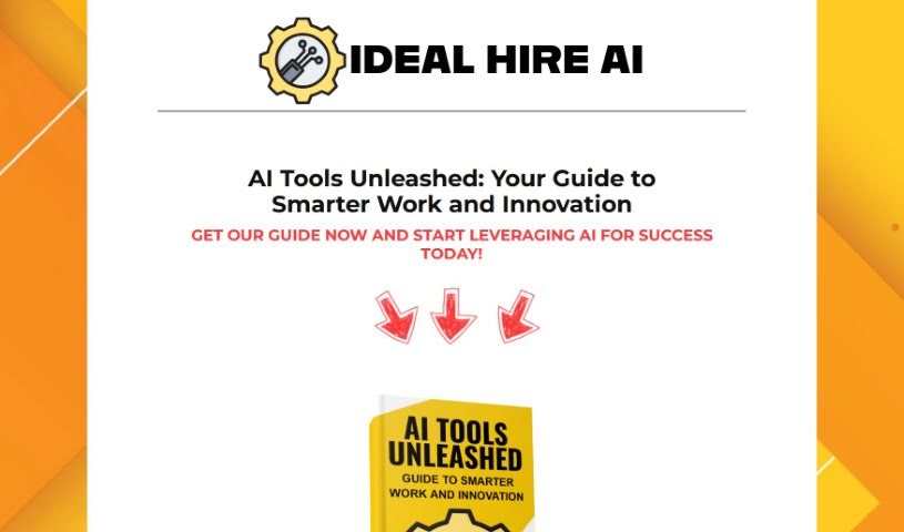 Screenshot of Ideal Hire AI